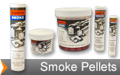 Smoke pellets used to find leaks in HVAC systems